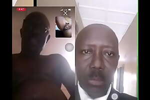 Ebenezer osei Ghanaian  chap naked video masturbation