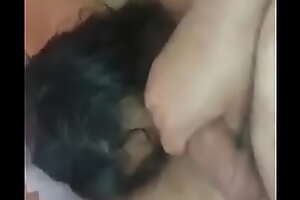 woman licking her husband's ass