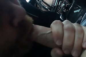 NorwegianBear - Tasting a a young straight mans cum in my car