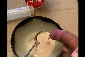 Inject yogurt into bladder then eat 