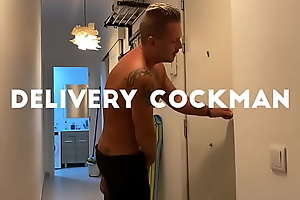Bareback with Delivery guy