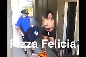 Pizza Felicia  first time spiralling viral