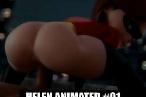 The Incredibles Helen Parr Animated #01