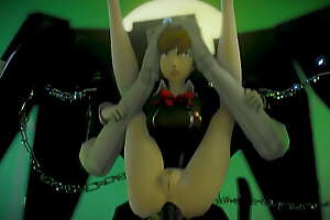 (Persona 3) Minako in endless full nelson